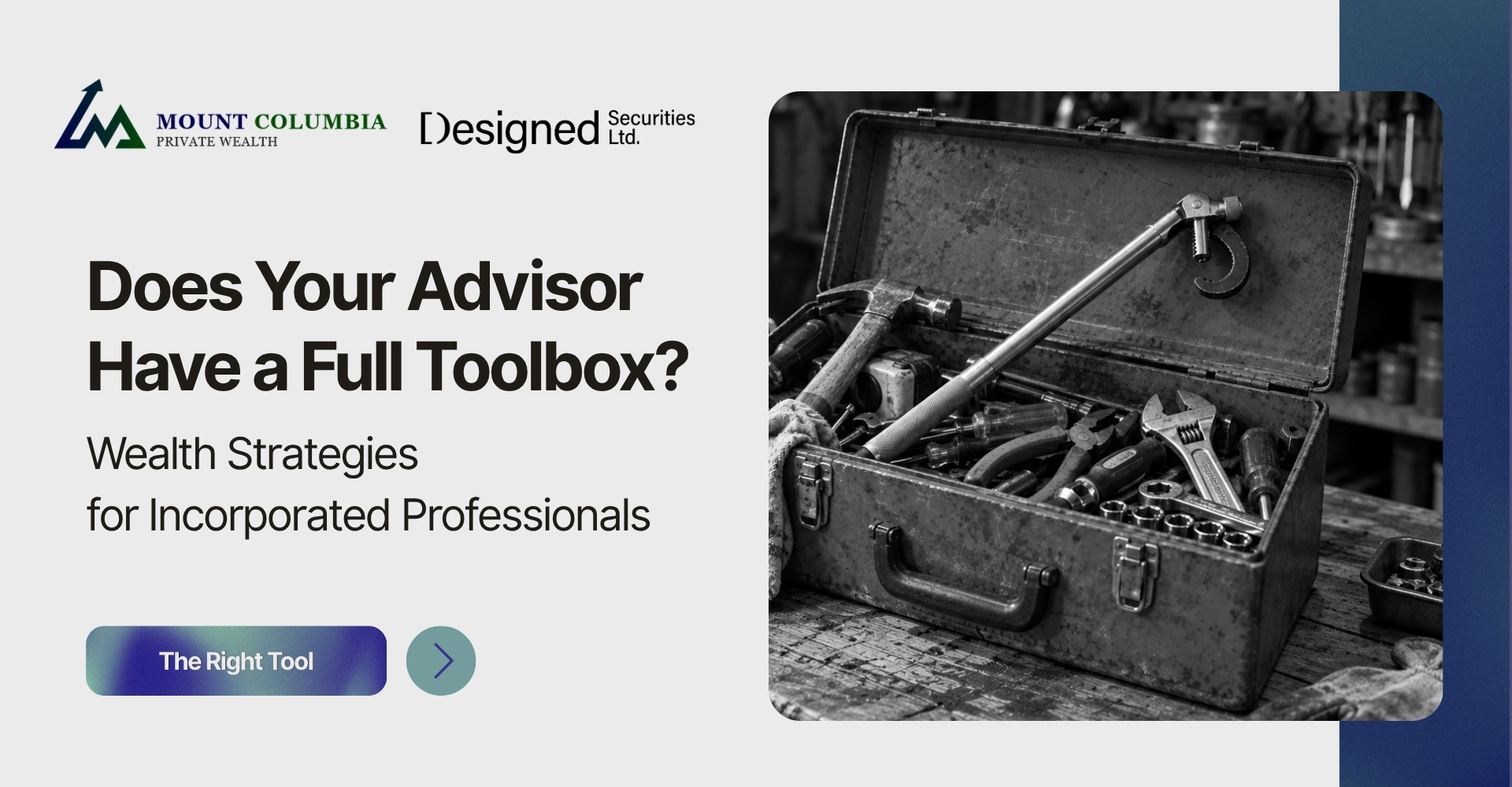 financial advisor for incorporated professionals