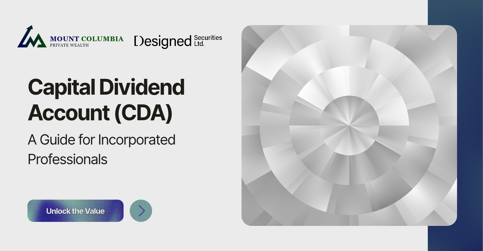 Capital Dividend Account for incorporated professionals